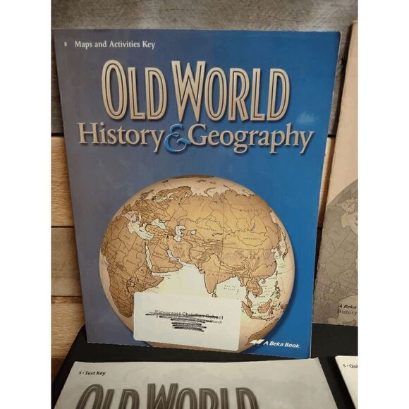 A Beka Old World History & Geography 3rd Ed. Maps, Quiz, Test, Answer Key - Picture 4 of 5